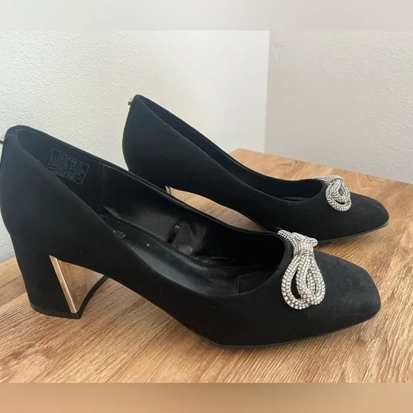 Jones New York Shoes Womens Size 8.5 Black (0537) - Picture 2 of 9